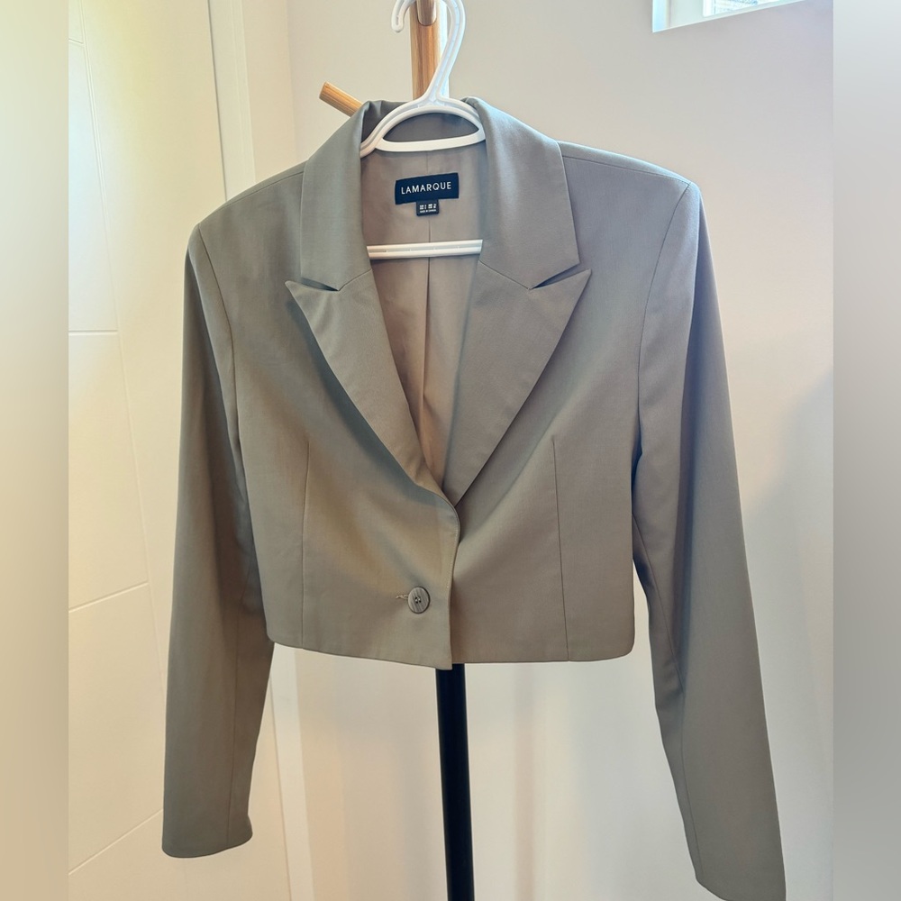 Lamarque crop blazer